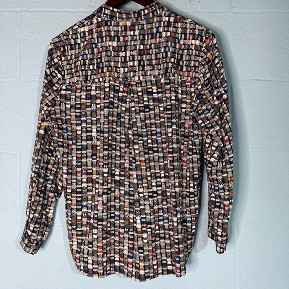 Nic + Zoe Coffee Cup Print Shirt - Picture 5 of 7